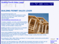 buildingpermitsalesleads.com