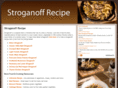 stroganoffrecipe.net