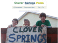 cloverspringsfarm.com
