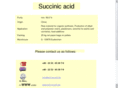 succinicacid.com