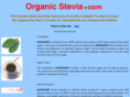 organicstevia.com