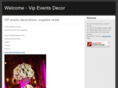 vipeventsupplies.com