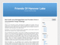 friendsofhanoverlake.org