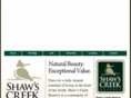 shawscreekhomes.com
