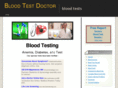 bloodtestdoctor.com