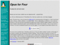 opusforfour.com