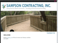 sampsoncontracting.com
