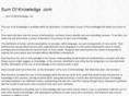 sumofallknowledge.net
