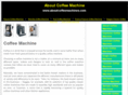 aboutcoffeemachines.com