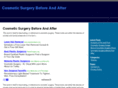cosmeticsurgerybeforeandafter.org