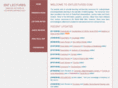 entlectures.com