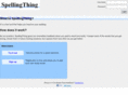 spellingthing.com