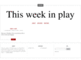 thisweekinplay.com