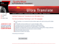 ultratranslate.com