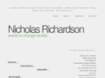 nicholasrichardson.com