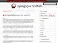 synagoguesoftball.com