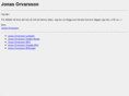 orvarsson.com