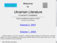 ukrainianliterature.org