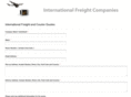 internationalfreightcompanies.com