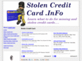 stolencreditcard.info