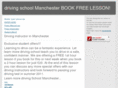 drivinglessonsmanchester.com