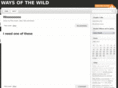 waysofthewild.com