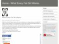 whateveryfatgirlwants.com