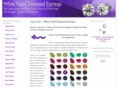 whitegolddiamondearrings.com