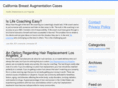 californiabreastaugmentationcases.com