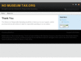 nomuseumtax.org