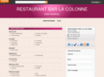 restaurantlacolonne.com