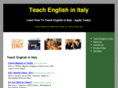 teachenglishinitaly.org