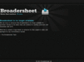 broadersheet.com