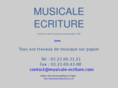 musicale-ecriture.com