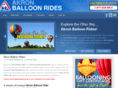 akronballoonrides.com