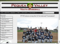 pequeavalleybaseball.com