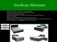 goedkopematrassen.eu