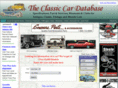 classiccardatabase.com