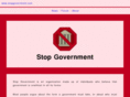 stopgovernment.com