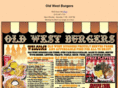 oldwestburgers.com