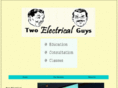 twoelectricalguys.com