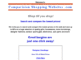 comparisonshoppingwebsites.com