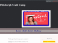 pittsburghmathcamp.com
