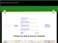 homesforsaleinauroracolorado.com