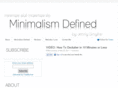 minimalismdefined.com