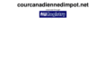 courcanadiennedimpot.net