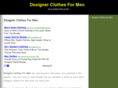 designerclothesformen.net