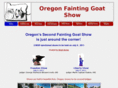 oregonfaintinggoatshow.com