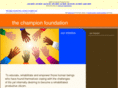 thechampionfoundation.org