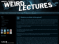 weirdlectures.com